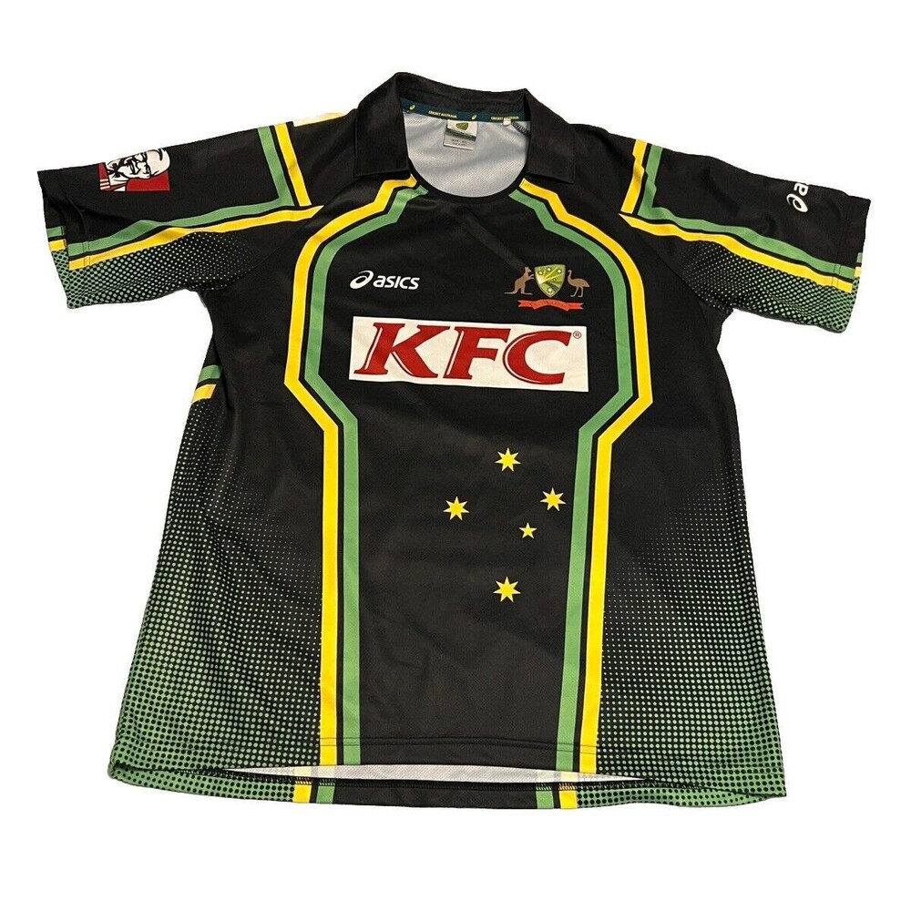 Cricket Australia Jersey Shirt Asics Mens Size XL